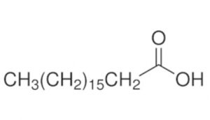 فرمول ساختاری اسید استئاریک